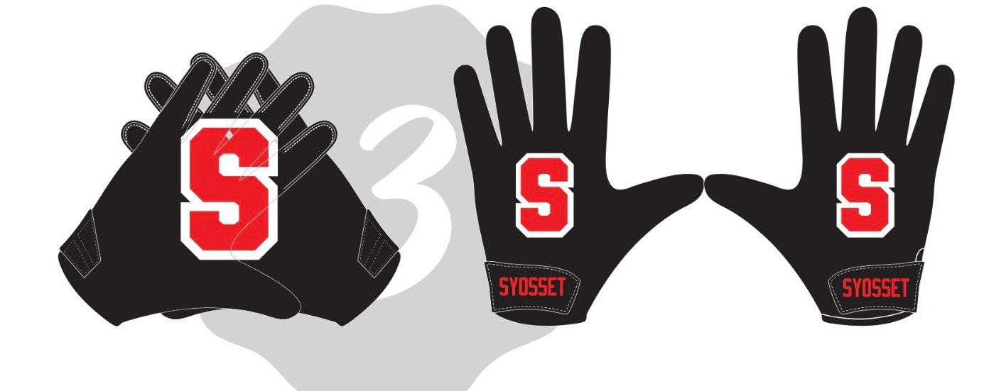 SYOSSET FOOTBALL GLOVES